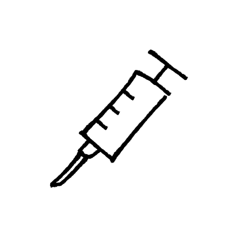 kaempf-ebert-invasiv Icon Illustration - Spritze